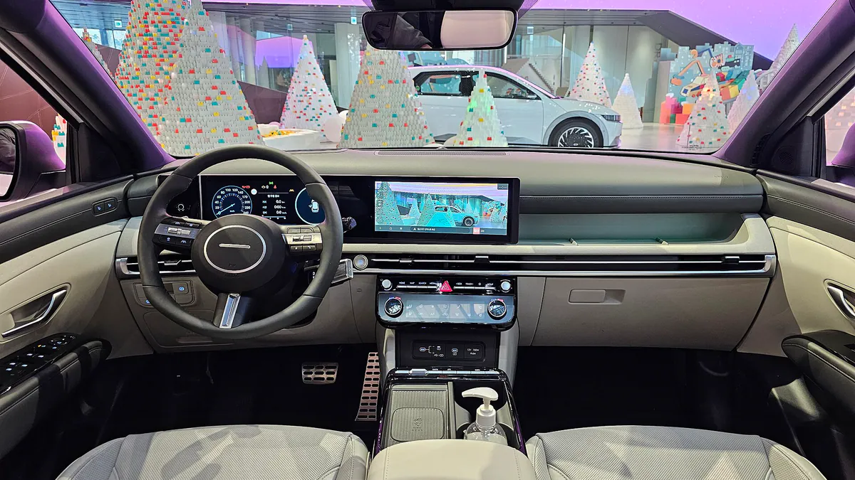Hyundai TUCSON (4. nesil) iç tasarım