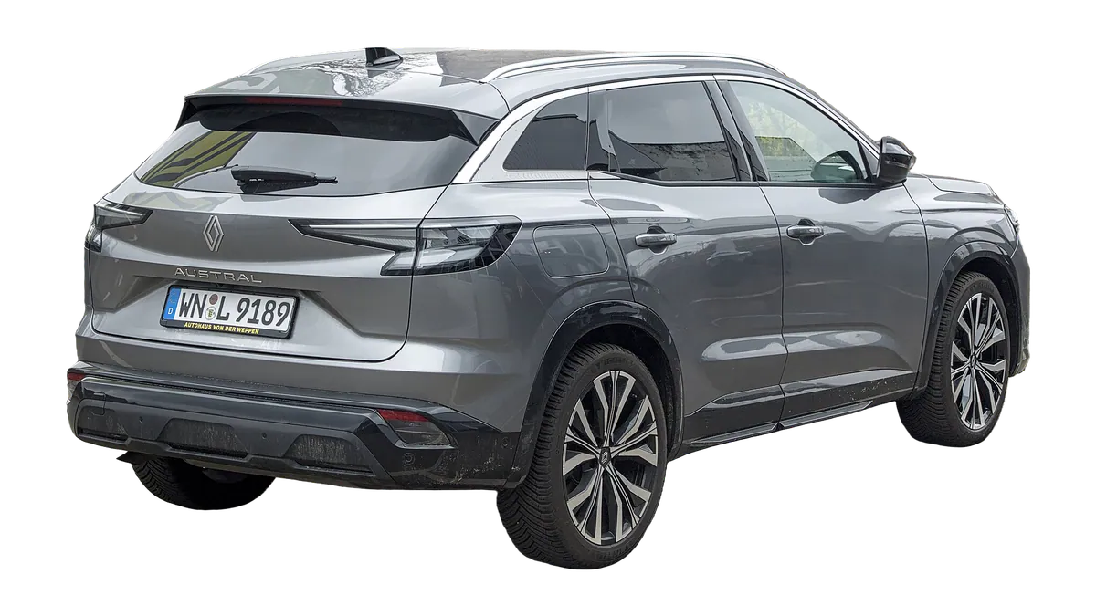 Renault Austral (1. nesil) arka çapraz görünüm
