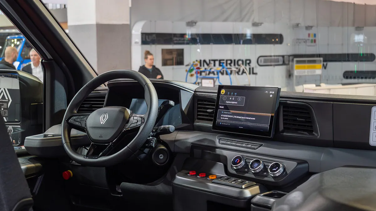 Renault Master Kamyonet (4. nesil) iç tasarım